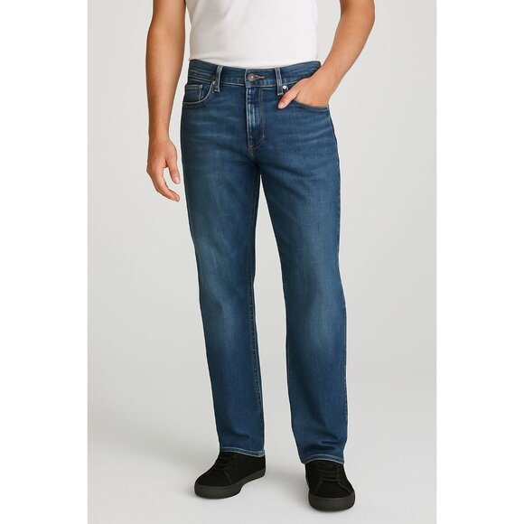 7 For All Mankind Austyn Men's‎ Relaxed Fit Jeans Made in USA  Y2K Era Sz 36 - Picture 1 of 10